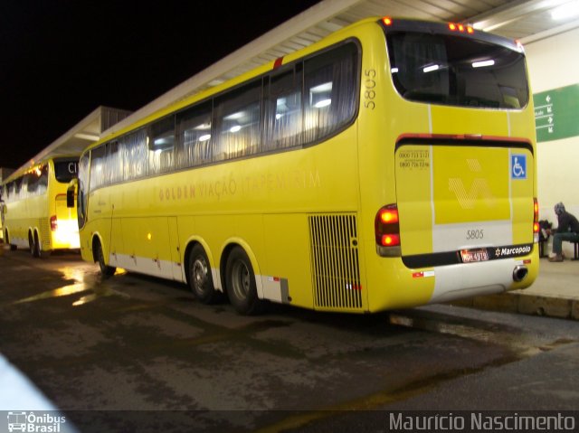 Viação Itapemirim 5805 na cidade de Belo Horizonte, Minas Gerais, Brasil, por Maurício Nascimento. ID da foto: 1826846.