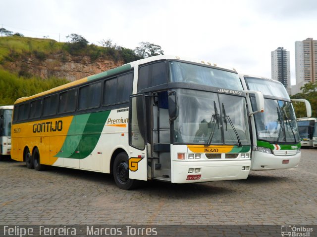 Empresa Gontijo de Transportes 15320 na cidade de Belo Horizonte, Minas Gerais, Brasil, por Felipe da Silva Ferreira. ID da foto: 1827200.