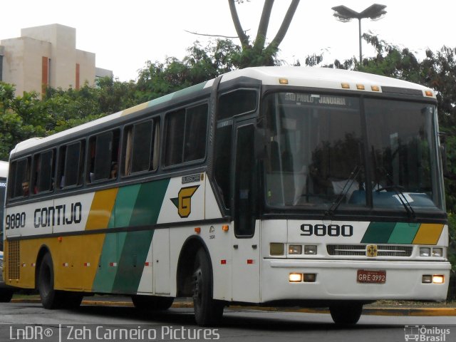 Empresa Gontijo de Transportes 9880 na cidade de São Paulo, São Paulo, Brasil, por Leandro Carneiro. ID da foto: 1827601.