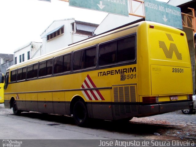 Viação Itapemirim 28501 na cidade de Rio de Janeiro, Rio de Janeiro, Brasil, por José Augusto de Souza Oliveira. Número da foto: #1827595.