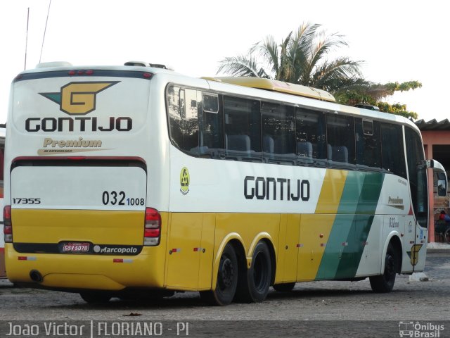 Empresa Gontijo de Transportes 008 na cidade de Floriano, Piauí, Brasil, por João Victor. ID da foto: 1827483.