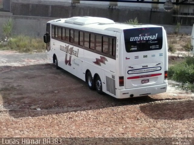 Universal Turismo 1070 na cidade de Lagoa Dourada, Minas Gerais, Brasil, por Jose Hilmar. ID da foto: 1828122.