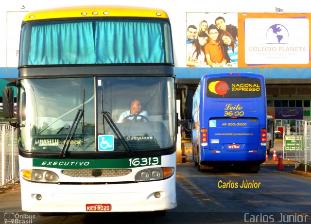 Nacional Expresso 16313 na cidade de Goiânia, Goiás, Brasil, por Carlos Júnior. ID da foto: 1830742.