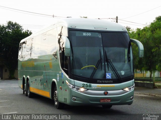 Viação Itapemirim 258 na cidade de São José dos Campos, São Paulo, Brasil, por Luiz Vagner Rodrigues Lima. ID da foto: 1829533.