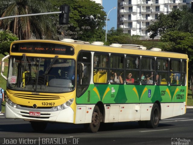 Viplan - Viação Planalto 133167 na cidade de Brasília, Distrito Federal, Brasil, por João Victor. Número da foto: #1829976.