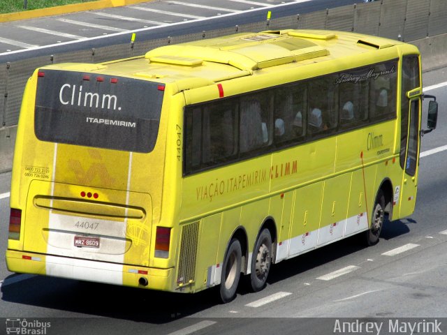 Viação Itapemirim 44047 na cidade de Aparecida, São Paulo, Brasil, por Andrey Gustavo. Número da foto: #1774016.