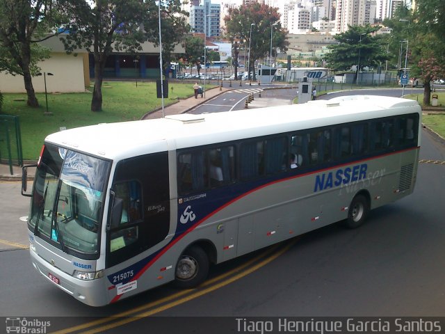 Viação Nasser 215075 na cidade de Ribeirão Preto, São Paulo, Brasil, por Tiago Henrique Garcia dos Santos. ID da foto: 1773902.