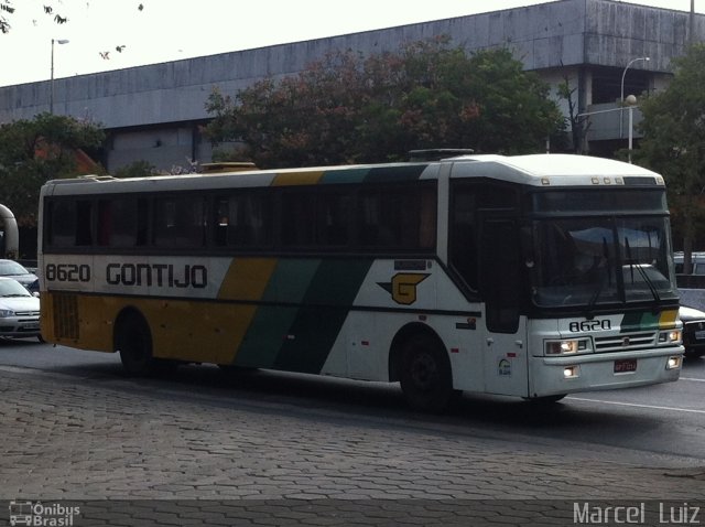 Empresa Gontijo de Transportes 8620 na cidade de Belo Horizonte, Minas Gerais, Brasil, por Marcel  Sales. ID da foto: 1773709.