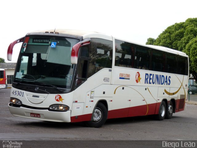 Empresa Reunidas Paulista de Transportes 45301 na cidade de Araçatuba, São Paulo, Brasil, por Diego Leão. Número da foto: #1774038.