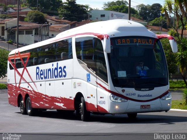 Empresa Reunidas Paulista de Transportes 145340 na cidade de Bauru, São Paulo, Brasil, por Diego Leão. ID da foto: 1774094.