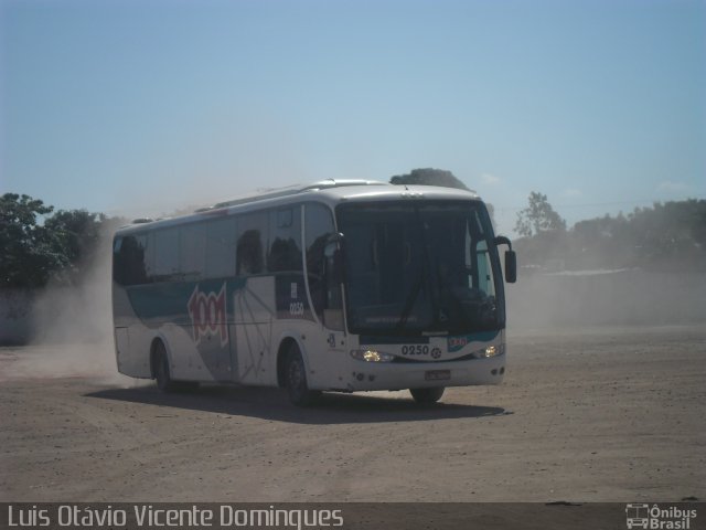 Auto Viação 1001 0250 na cidade de Campos dos Goytacazes, Rio de Janeiro, Brasil, por Luis Otávio Vicente Domingues. ID da foto: 1774217.