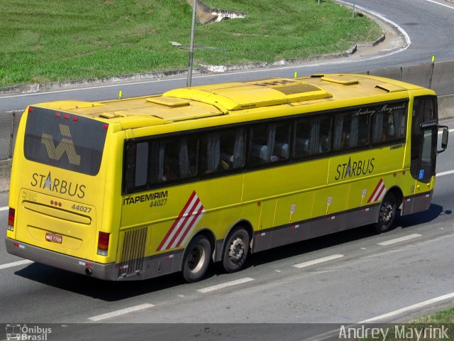 Viação Itapemirim 44027 na cidade de Aparecida, São Paulo, Brasil, por Andrey Gustavo. Número da foto: #1774091.