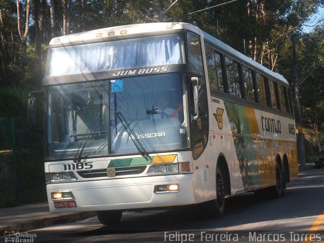 Empresa Gontijo de Transportes 11185 na cidade de Belo Horizonte, Minas Gerais, Brasil, por Felipe da Silva Ferreira. ID da foto: 1773741.