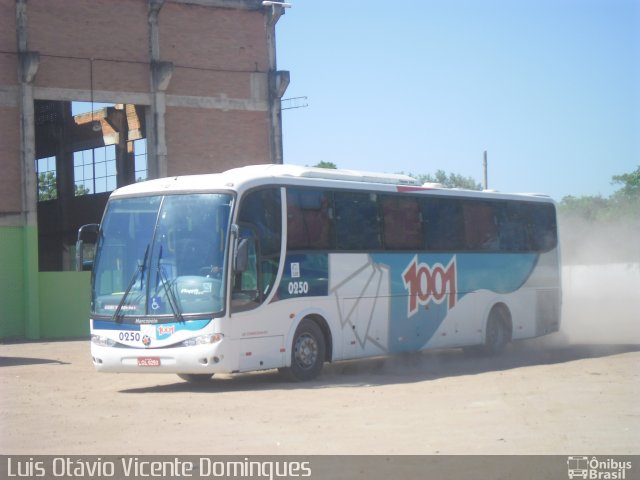 Auto Viação 1001 0250 na cidade de Campos dos Goytacazes, Rio de Janeiro, Brasil, por Luis Otávio Vicente Domingues. ID da foto: 1773987.