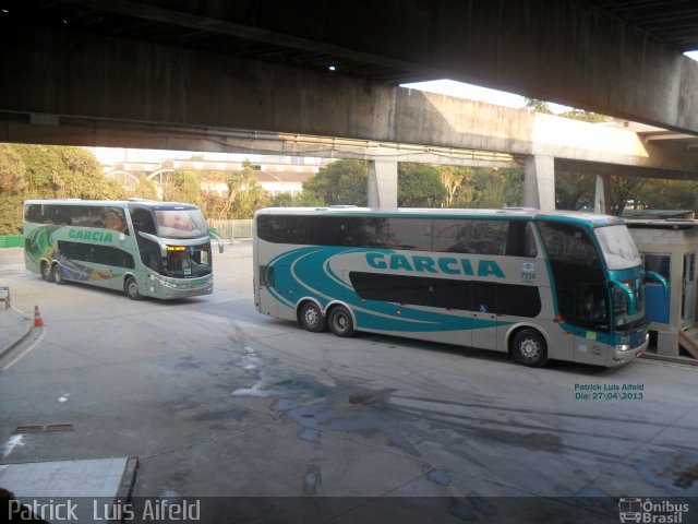 Viação Garcia 7214 na cidade de Curitiba, Paraná, Brasil, por Patrick  Luis Aifeld. Número da foto: #1772788.
