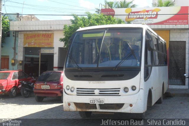 Ônibus Particulares 7483 na cidade de Custódia, Pernambuco, Brasil, por Jefferson Raul  Silva Candido . ID da foto: 1773800.