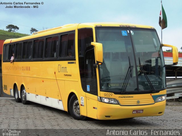 Viação Itapemirim 9029 na cidade de João Monlevade, Minas Gerais, Brasil, por Antonio Carlos Fernandes. ID da foto: 1776121.