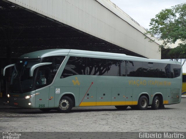 Viação Itapemirim 255 na cidade de Vitória, Espírito Santo, Brasil, por Gilberto Martins. ID da foto: 1775239.