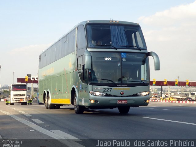 Viação Itapemirim 227 na cidade de Jacareí, São Paulo, Brasil, por João Paulo  dos Santos Pinheiro. Número da foto: #1775606.