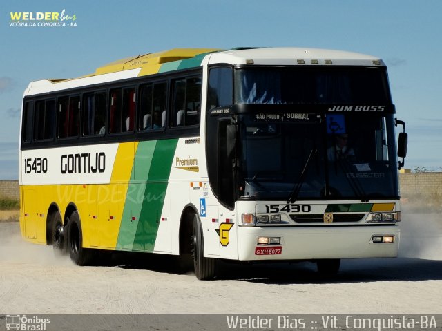 Empresa Gontijo de Transportes 15430 na cidade de Vitória da Conquista, Bahia, Brasil, por Welder Dias. ID da foto: 1777268.