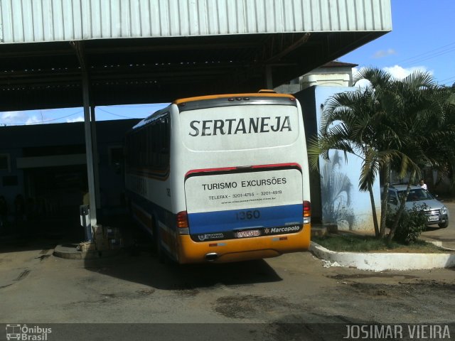Viação Sertaneja 1360 na cidade de Felixlândia, Minas Gerais, Brasil, por Josimar Vieira. Número da foto: #1778264.