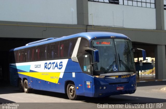 RodeRotas - Rotas de Viação do Triângulo 12605 na cidade de Araraquara, São Paulo, Brasil, por Guilherme Oliveira. ID da foto: 1777894.