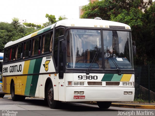 Empresa Gontijo de Transportes 9380 na cidade de São Paulo, São Paulo, Brasil, por Joseph Martins. ID da foto: 1779264.