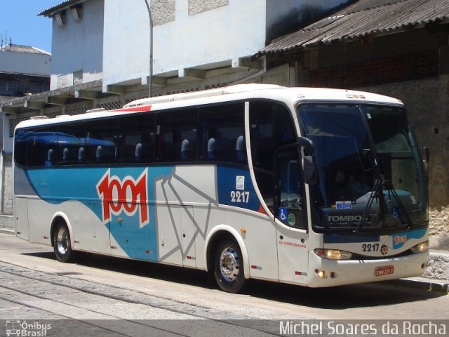 Auto Viação 1001 2217 na cidade de Rio de Janeiro, Rio de Janeiro, Brasil, por Michel Soares da Rocha. Número da foto: #1781161.