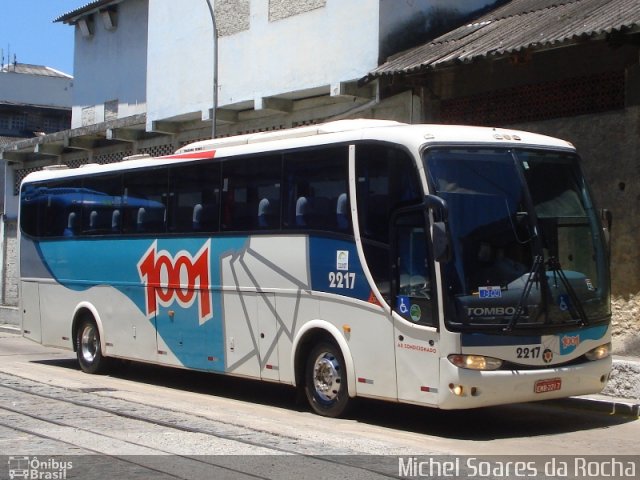 Auto Viação 1001 2217 na cidade de Rio de Janeiro, Rio de Janeiro, Brasil, por Michel Soares da Rocha. ID da foto: 1781161.