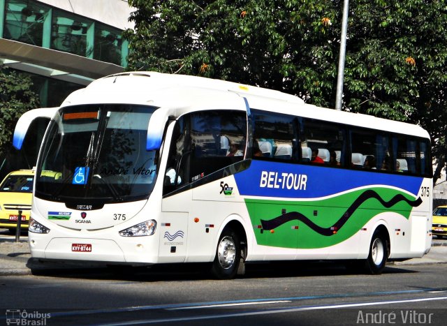 Bel-Tour Transportes e Turismo 375 na cidade de Rio de Janeiro, Rio de Janeiro, Brasil, por André Vitor  Silva dos Santos. Número da foto: #1780704.