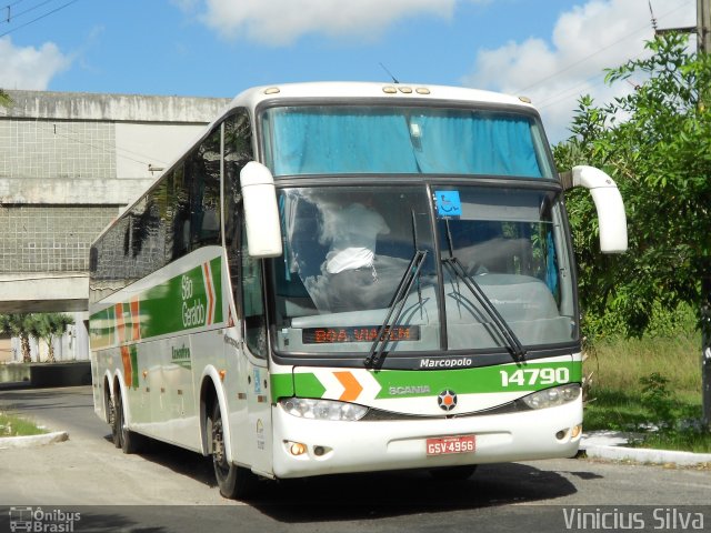 Cia. São Geraldo de Viação 14790 na cidade de Recife, Pernambuco, Brasil, por Vinicius Silva. Número da foto: #1780758.