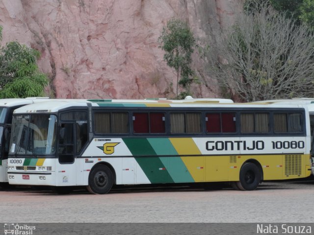 Empresa Gontijo de Transportes 10080 na cidade de Viana, Espírito Santo, Brasil, por Natã  Souza. ID da foto: 1779721.