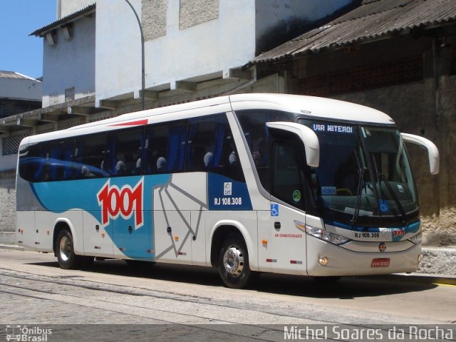 Auto Viação 1001 RJ 108.308 na cidade de Rio de Janeiro, Rio de Janeiro, Brasil, por Michel Soares da Rocha. ID da foto: 1781184.