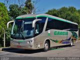 Viação Garcia 7586 na cidade de Curitiba, Paraná, Brasil, por Paulo Gustavo. ID da foto: :id.