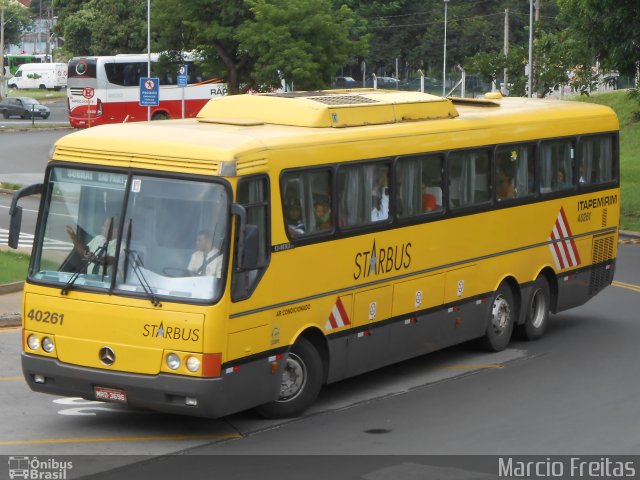 Viação Itapemirim 40261 na cidade de Ribeirão Preto, São Paulo, Brasil, por Marcio Freitas. ID da foto: 1782668.