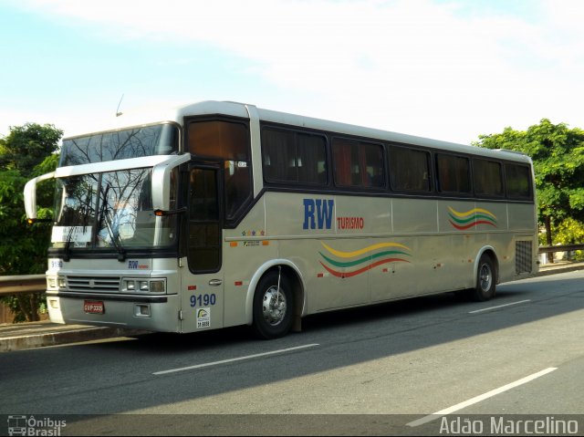 RW Turismo 9190 na cidade de Belo Horizonte, Minas Gerais, Brasil, por Adão Raimundo Marcelino. Número da foto: #1782954.