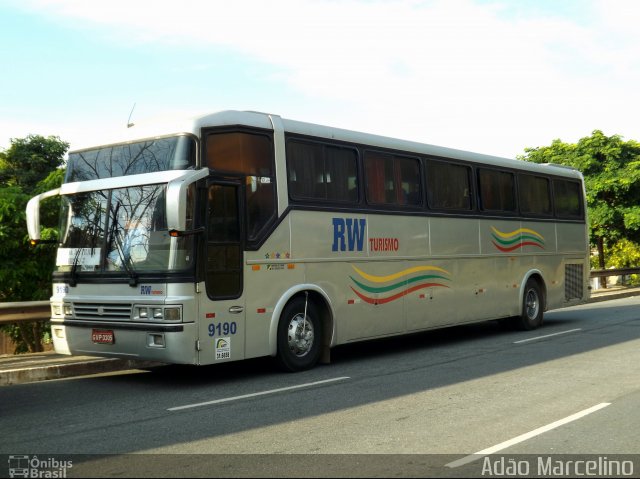 RW Turismo 9190 na cidade de Belo Horizonte, Minas Gerais, Brasil, por Adão Raimundo Marcelino. ID da foto: 1782954.