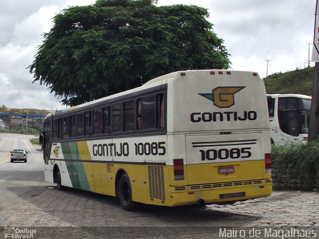 Empresa Gontijo de Transportes 10085 na cidade de João Monlevade, Minas Gerais, Brasil, por Mairo de Magalhães. ID da foto: 1781893.