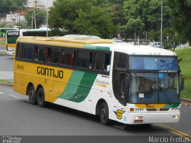 Empresa Gontijo de Transportes 11465 na cidade de Ribeirão Preto, São Paulo, Brasil, por Marcio Freitas. ID da foto: 1782718.