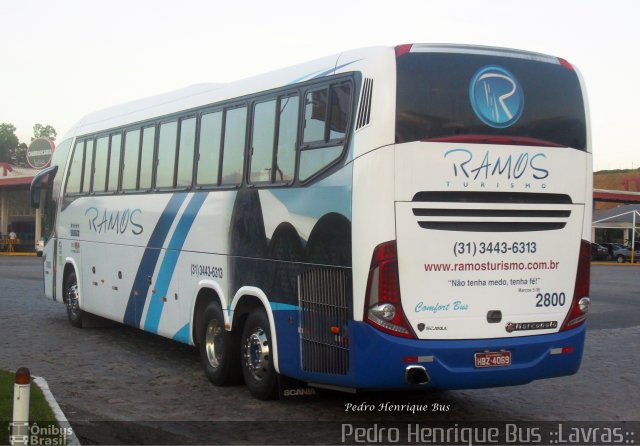 Ramos Turismo 2800 na cidade de Ribeirão Vermelho, Minas Gerais, Brasil, por Pedro Henrique Gumercindo da Silva. Número da foto: #1781617.