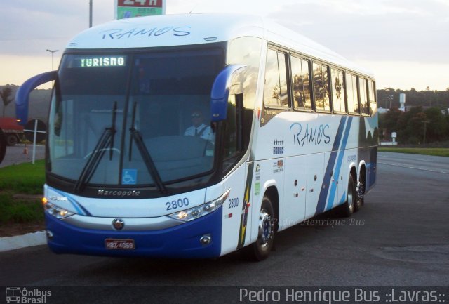 Ramos Turismo 2800 na cidade de Ribeirão Vermelho, Minas Gerais, Brasil, por Pedro Henrique Gumercindo da Silva. Número da foto: #1781614.