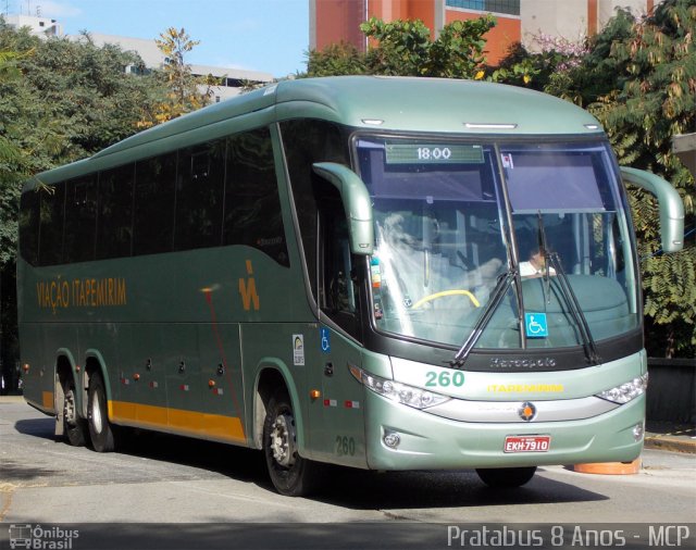 Viação Itapemirim 260 na cidade de São Paulo, São Paulo, Brasil, por Cristiano Soares da Silva. ID da foto: 1782139.