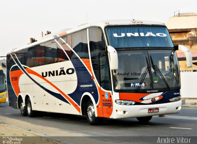 Expresso União 10169 na cidade de Rio de Janeiro, Rio de Janeiro, Brasil, por André Vitor  Silva dos Santos. Número da foto: #1781282.