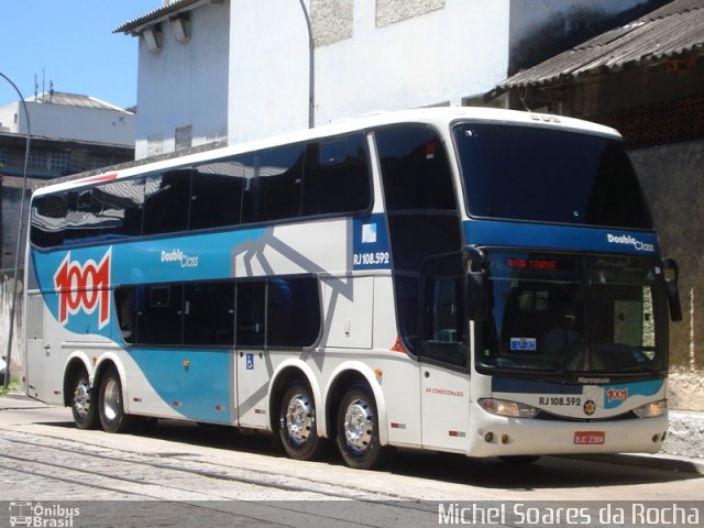 Auto Viação 1001 RJ 108.592 na cidade de Rio de Janeiro, Rio de Janeiro, Brasil, por Michel Soares da Rocha. ID da foto: 1783342.