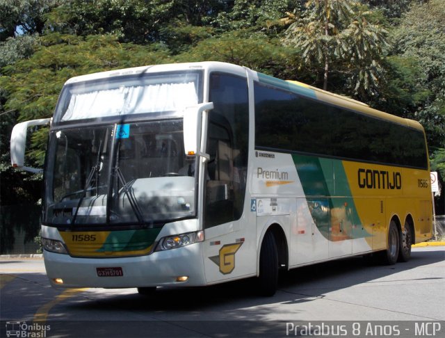 Empresa Gontijo de Transportes 11585 na cidade de São Paulo, São Paulo, Brasil, por Cristiano Soares da Silva. ID da foto: 1782124.