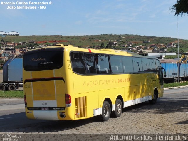 Viação Itapemirim 5085 na cidade de João Monlevade, Minas Gerais, Brasil, por Antonio Carlos Fernandes. Número da foto: #1783787.