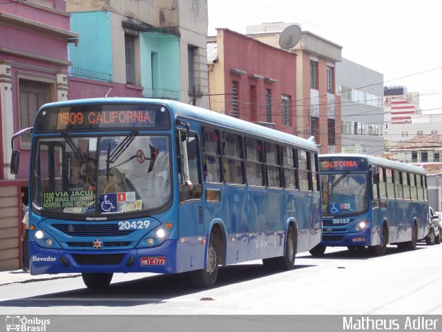 Viação Progresso 20429 na cidade de Belo Horizonte, Minas Gerais, Brasil, por Matheus Adler. Número da foto: #1783955.