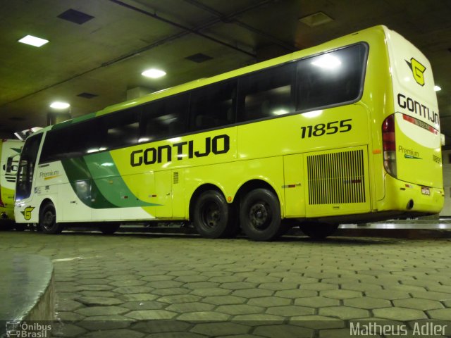 Empresa Gontijo de Transportes 11855 na cidade de Belo Horizonte, Minas Gerais, Brasil, por Matheus Adler. Número da foto: #1783957.