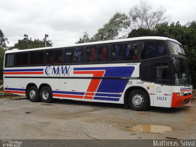 CMW Transportes 1021 na cidade de Extrema, Minas Gerais, Brasil, por Matheus Silva. Número da foto: #1832640.