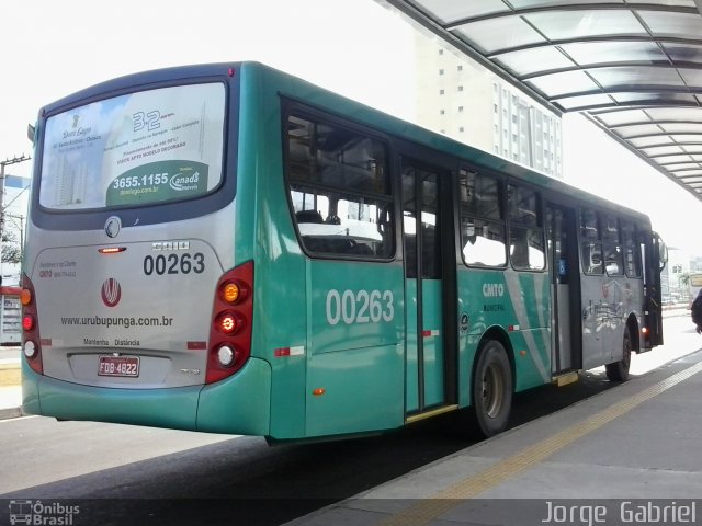 Auto Viação Urubupungá 00263 na cidade de Osasco, São Paulo, Brasil, por Jorge  Gabriel. Número da foto: #1831445.